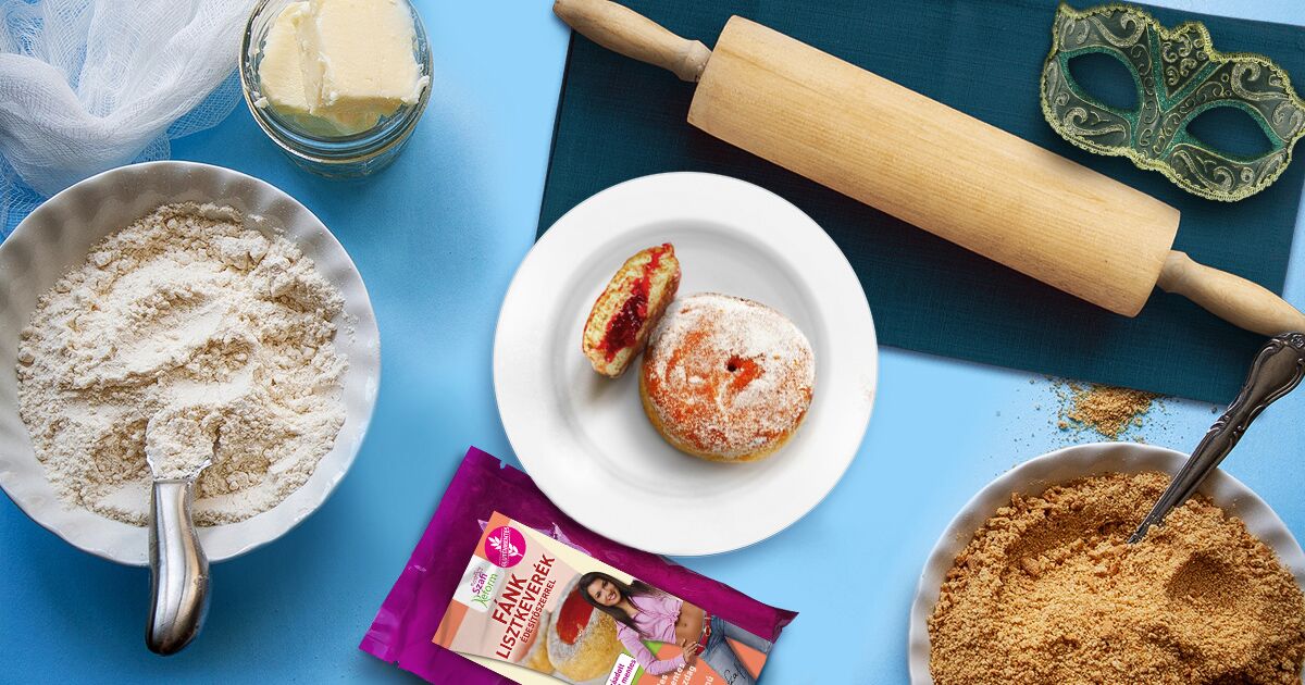 Farsangi fánk diétás jelmezbe bújtatva