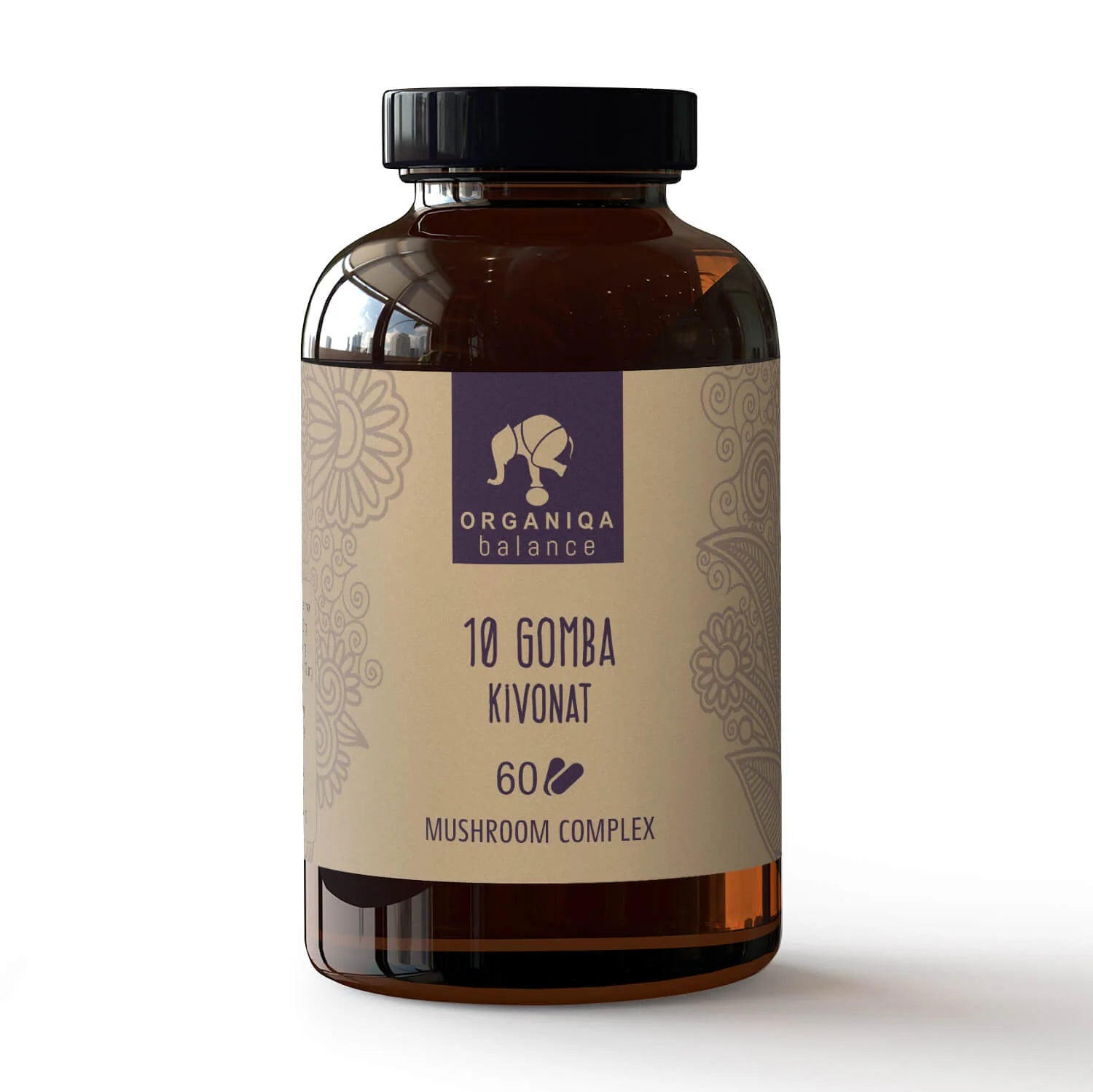 ORGANIQA 10 Gomba kivonat kapszula 60 db