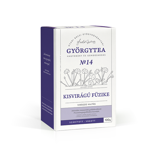 GYÖRGYTEA Kisvirágú füzike 100g Epilobii herba