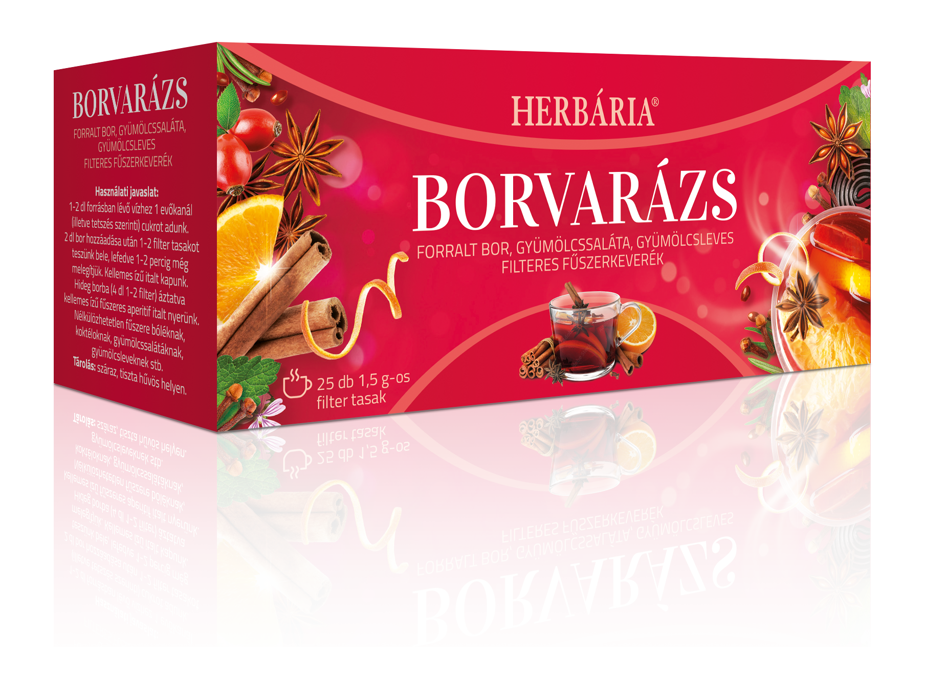 BORVARÁZS TEA FILTERES ( 25 filter )