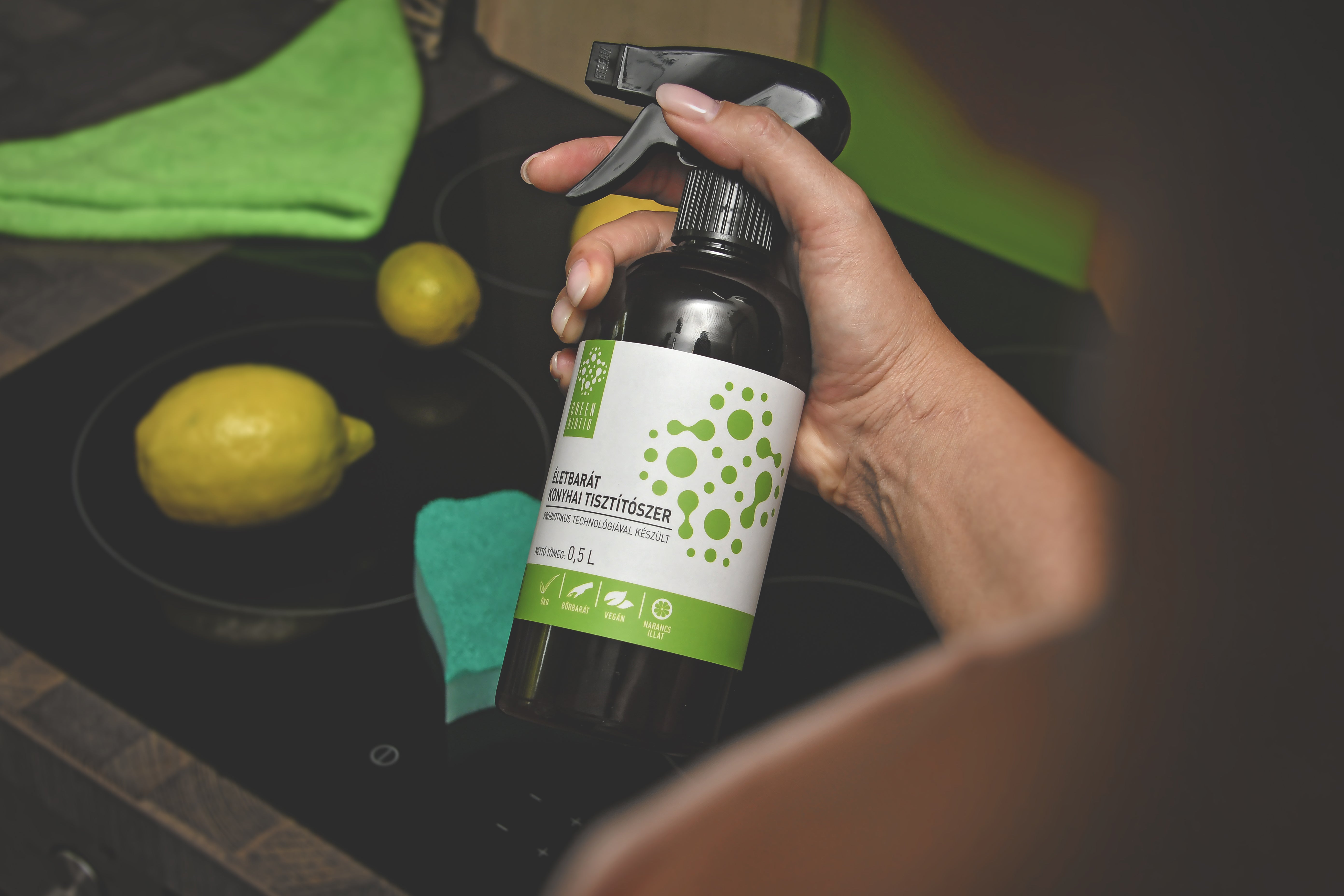 Greenbiotic Életbarát konyhai tisztítószer ( 500ml )