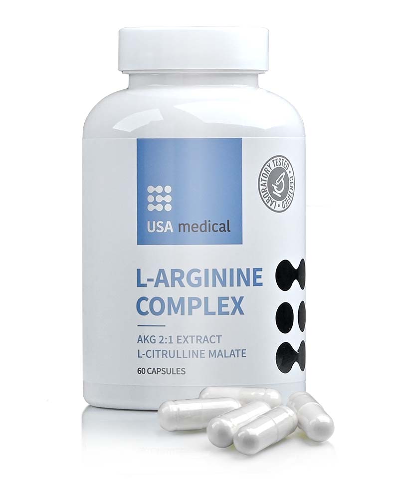 Usa medical L-arginin és L-citrullin malát kivonat kapszula – 60 db