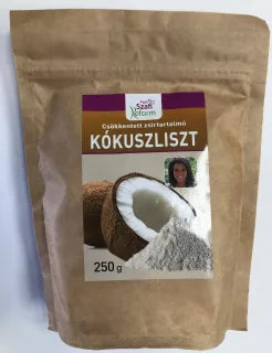 Szafi Reform Csökkentett zsírtartalmú Kókuszliszt 250 g