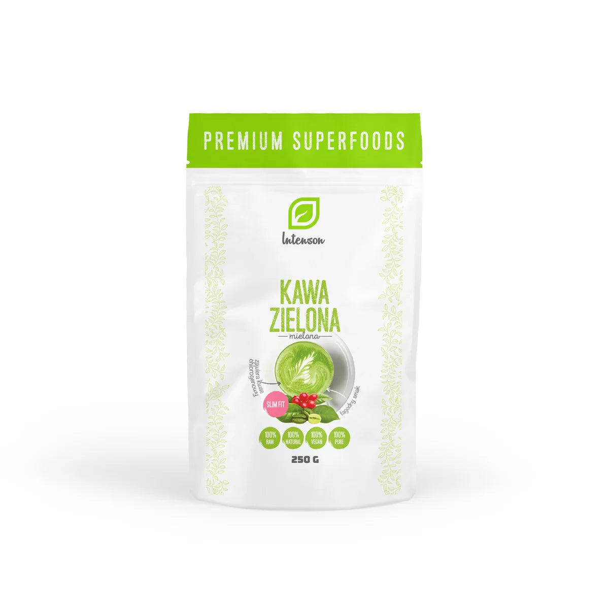 INTENSON ÖRÖLT ZÖLD KÁVÉ 250g