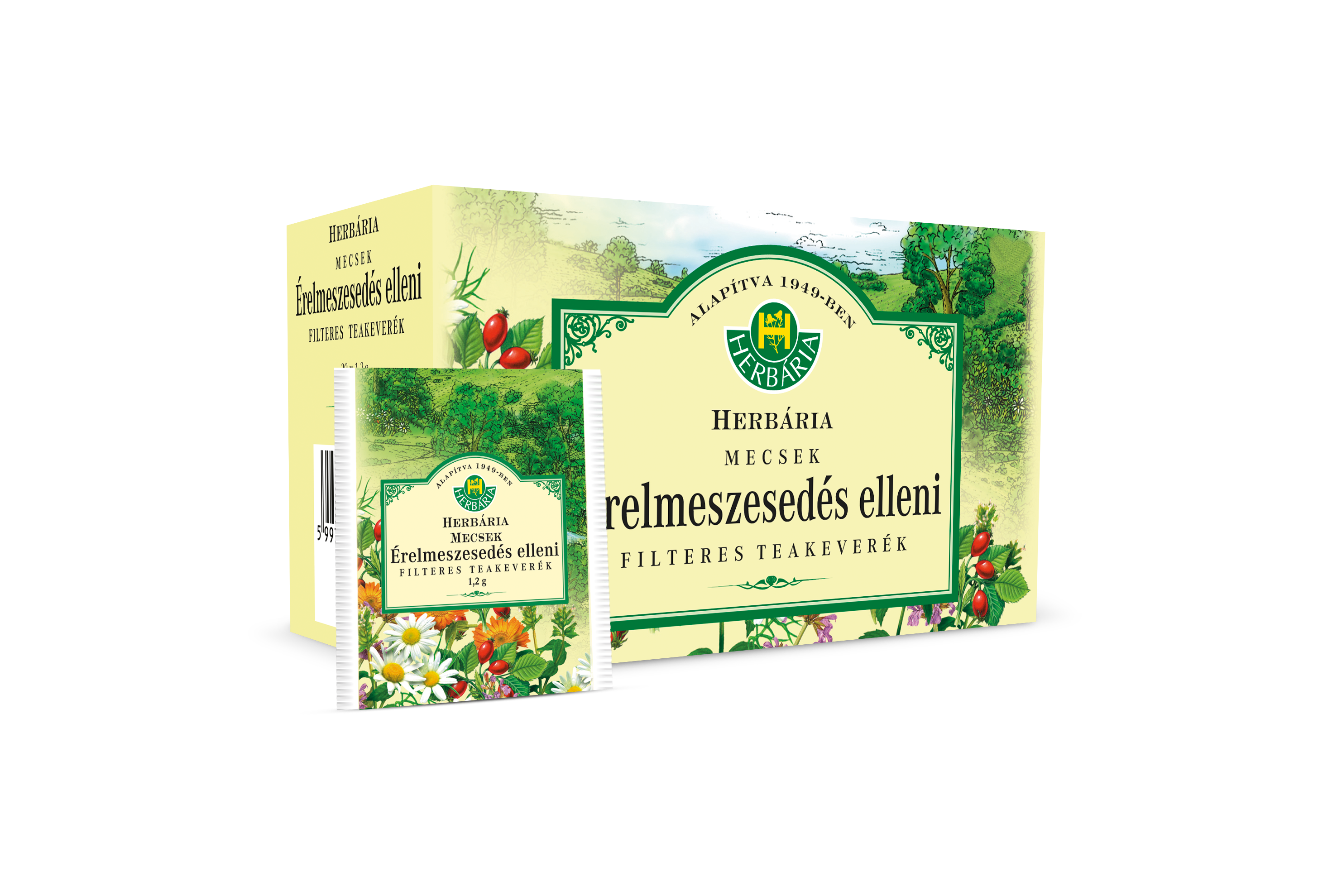 HERBÁRIA ÉRELMESZESEDÉS ELLENI TEA FILT. ( 20 filter )