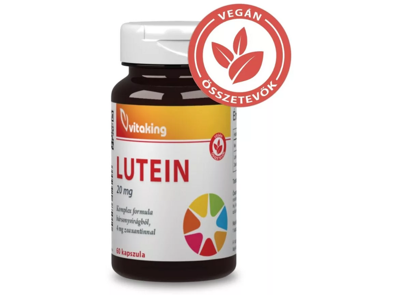 Vitaking Lutein és zeaxantin 20mg 60db