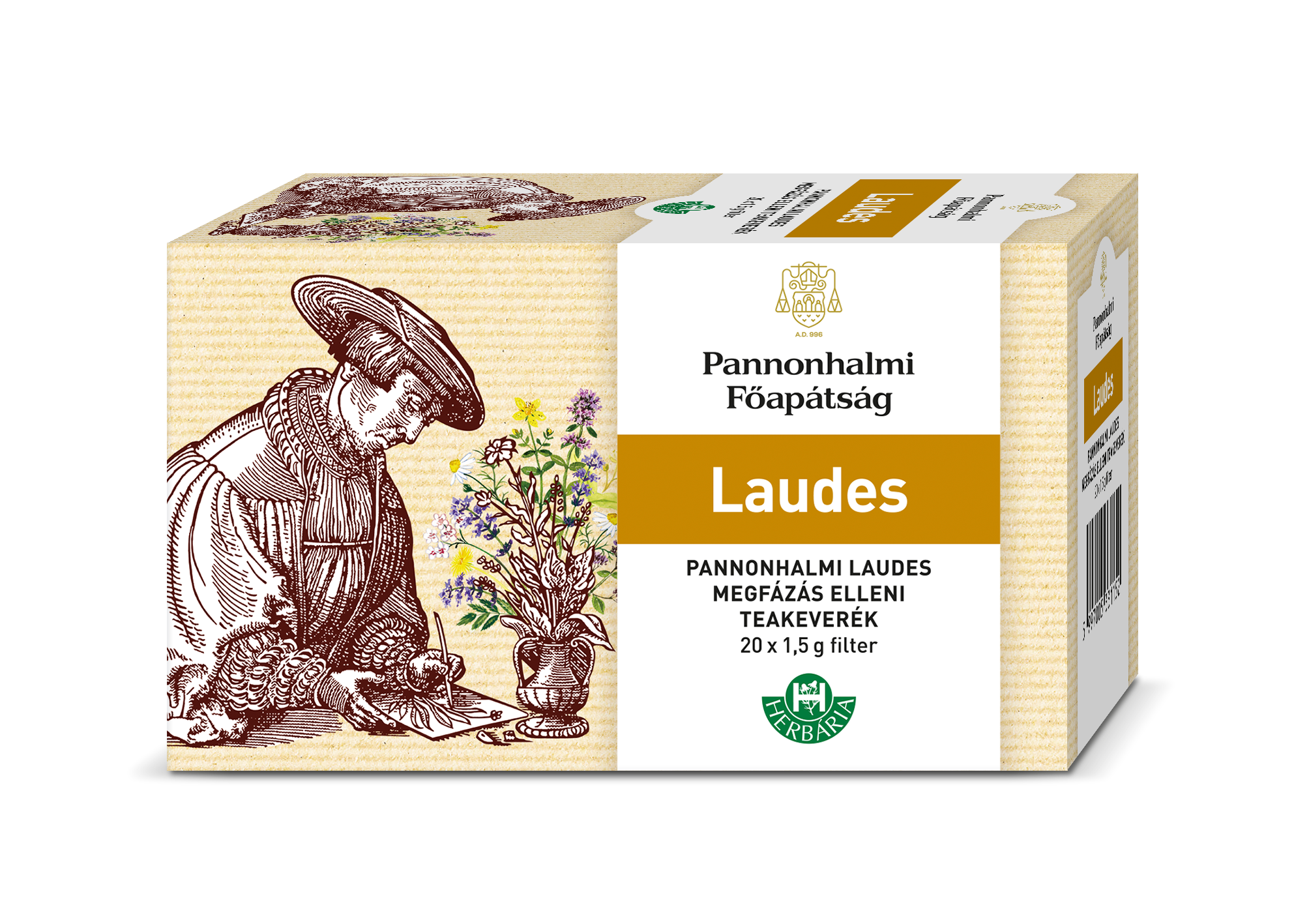 PANNONHALMA LAUDES TEA FILTERES ( 20 filter )