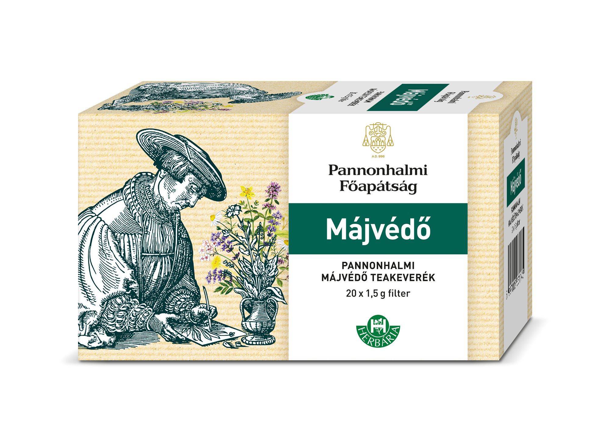 PANNONHALMA MÁJVÉDÖ TEA FILTERES ( 20 filter )