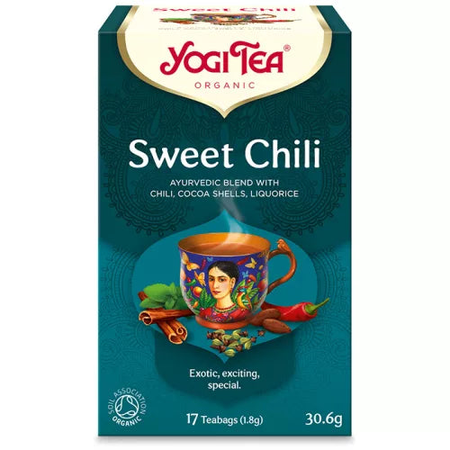 YOGI BIO TEA ÉDES CHILI MEXIKÓI FŰSZERES 17X1,8G 31 G