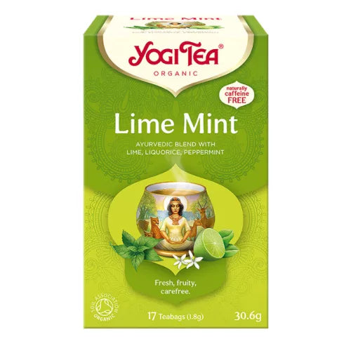 YOGI BIO LIME-MENTA TEA 17 DB