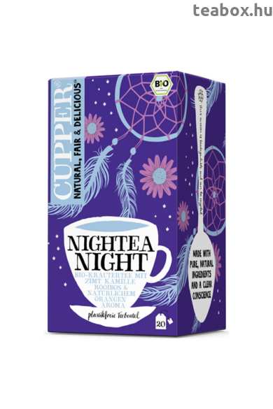 Cupper Nightea Night bio tea 20filter