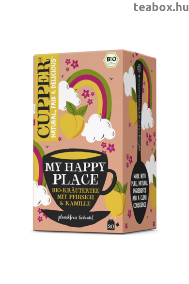 Cupper My Happy Place bio tea 20filter