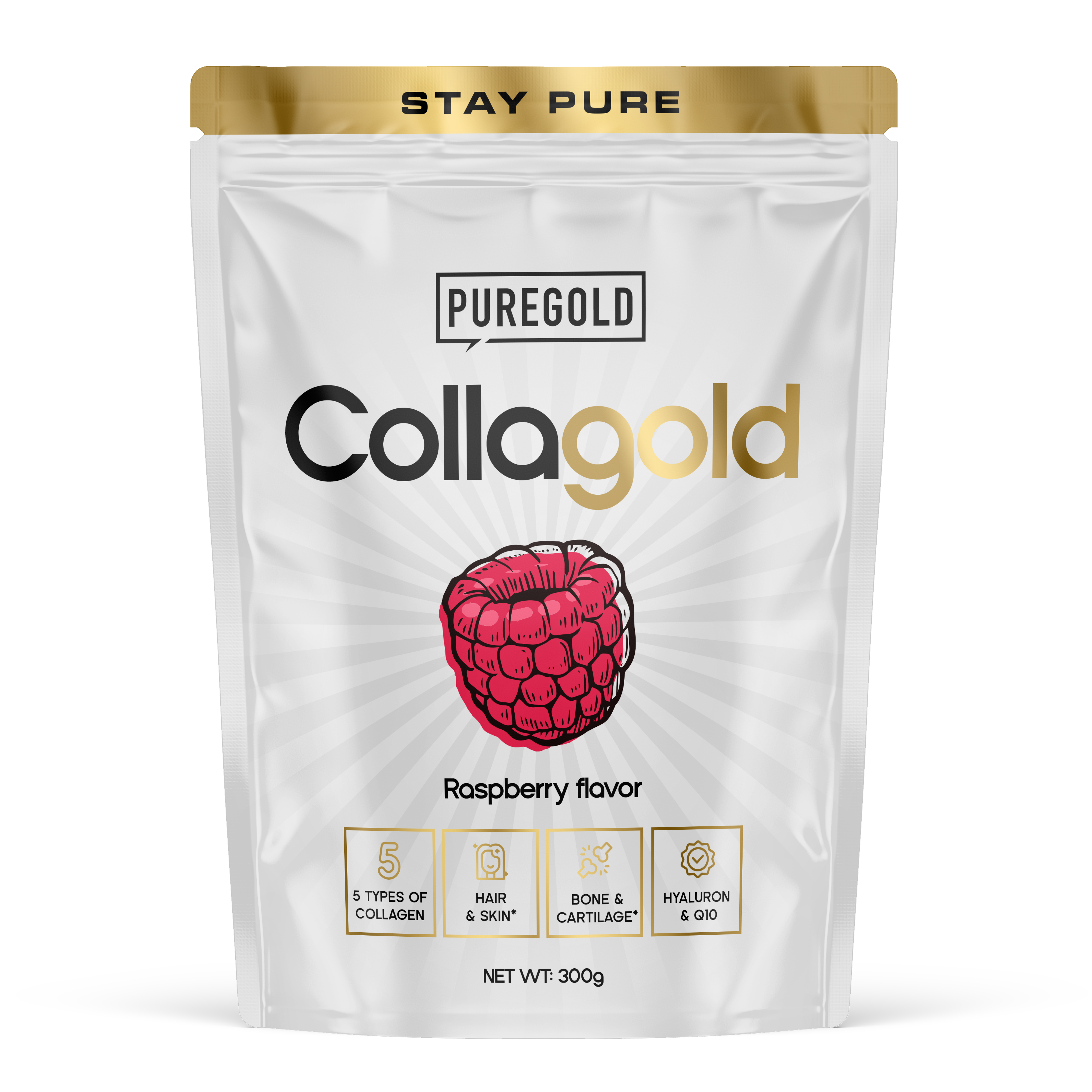 PureGold Collagold málna ( 300g )