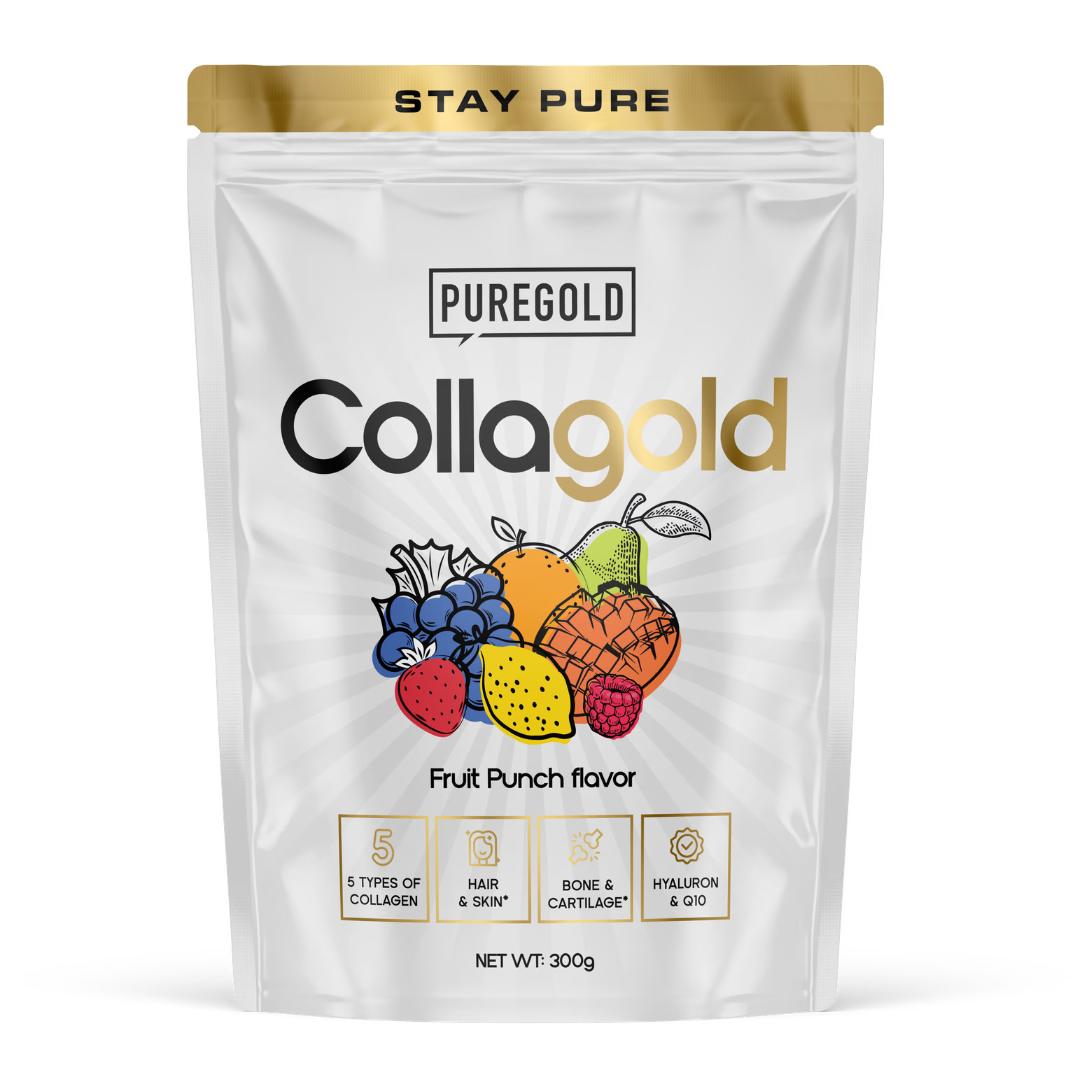 PureGold CollaCold Fruit Punch 300g