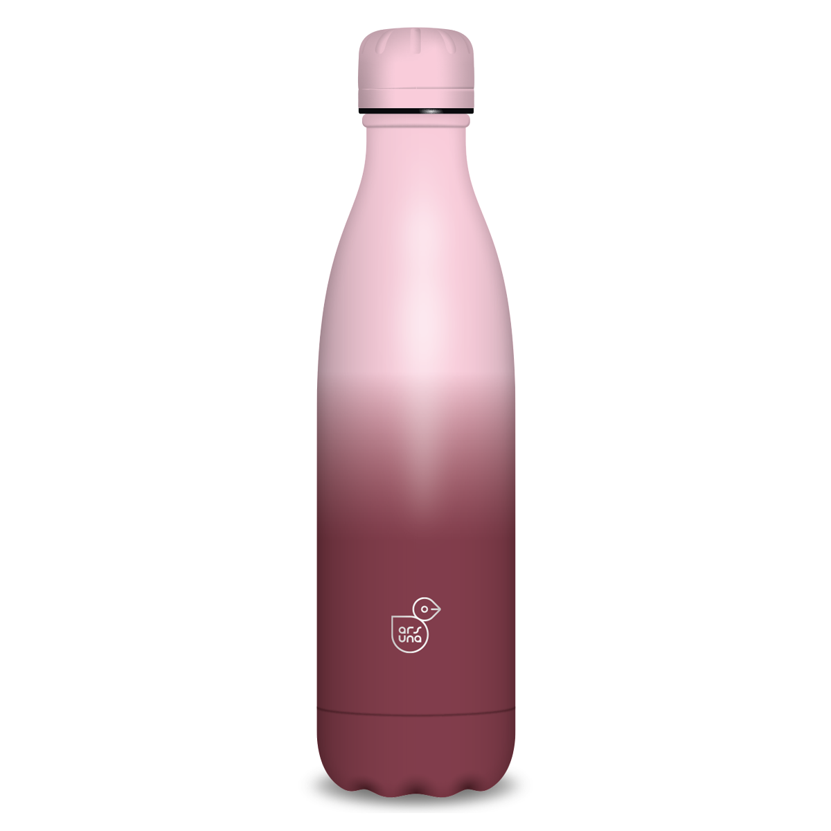 Ars Una duplafalú fémkulacs termosz Burgundy Pink ( 500ml )