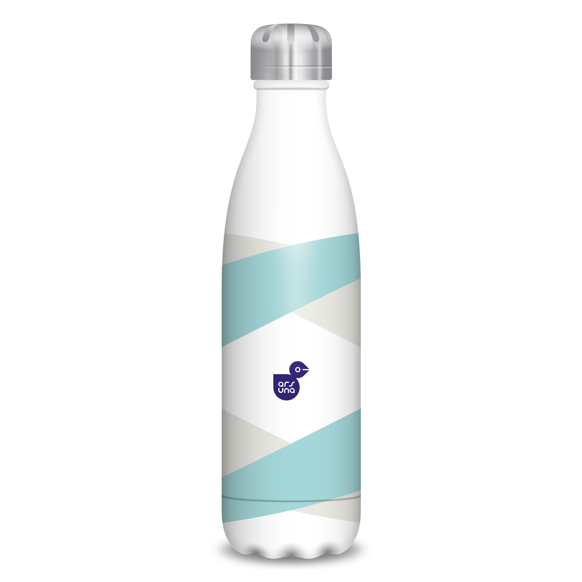 Ars Una duplafalú fémkulacs termosz Striped ( 500ml )