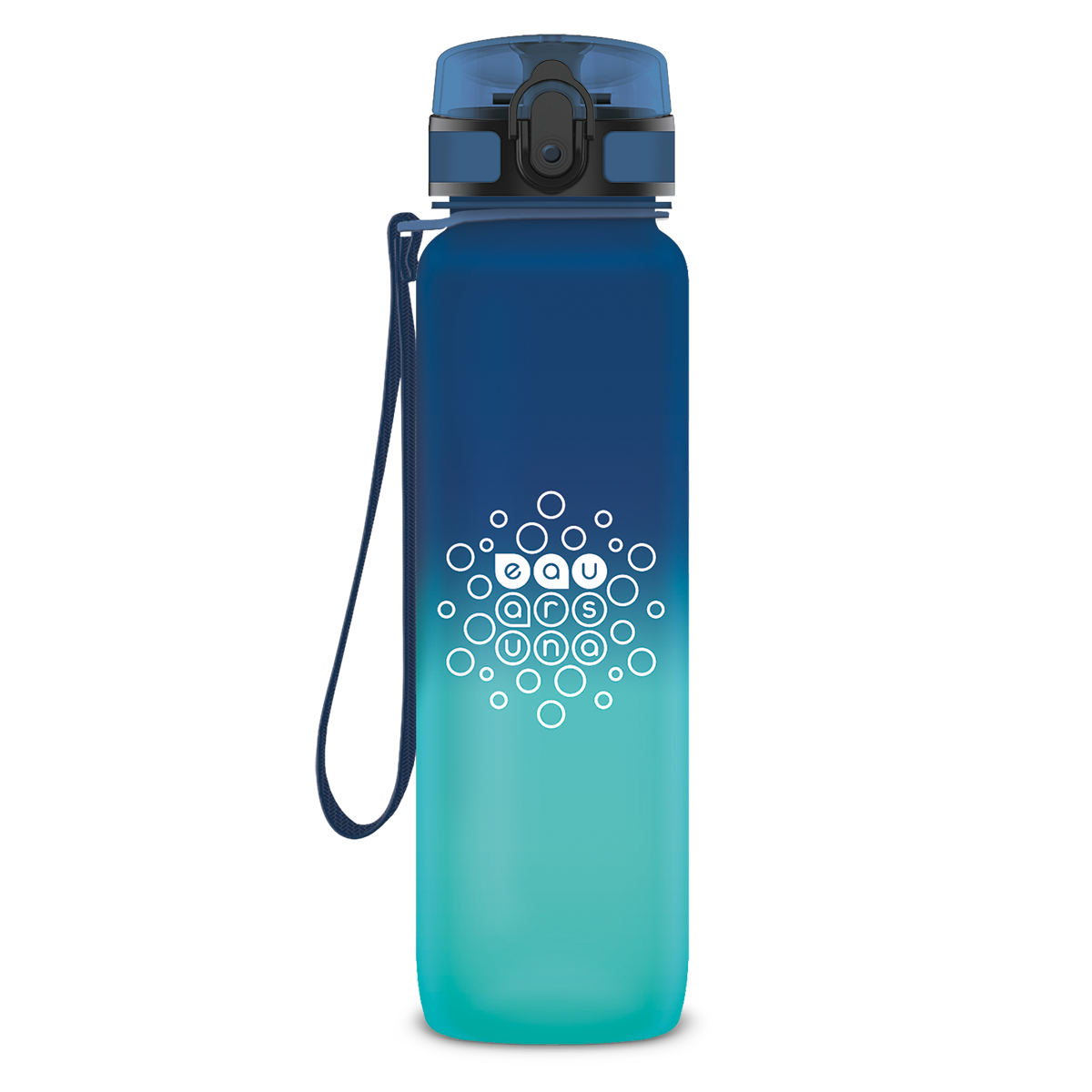 Ars Una BPA - mentes motivációs kulacs matt Dark Sea ( 1000ml )