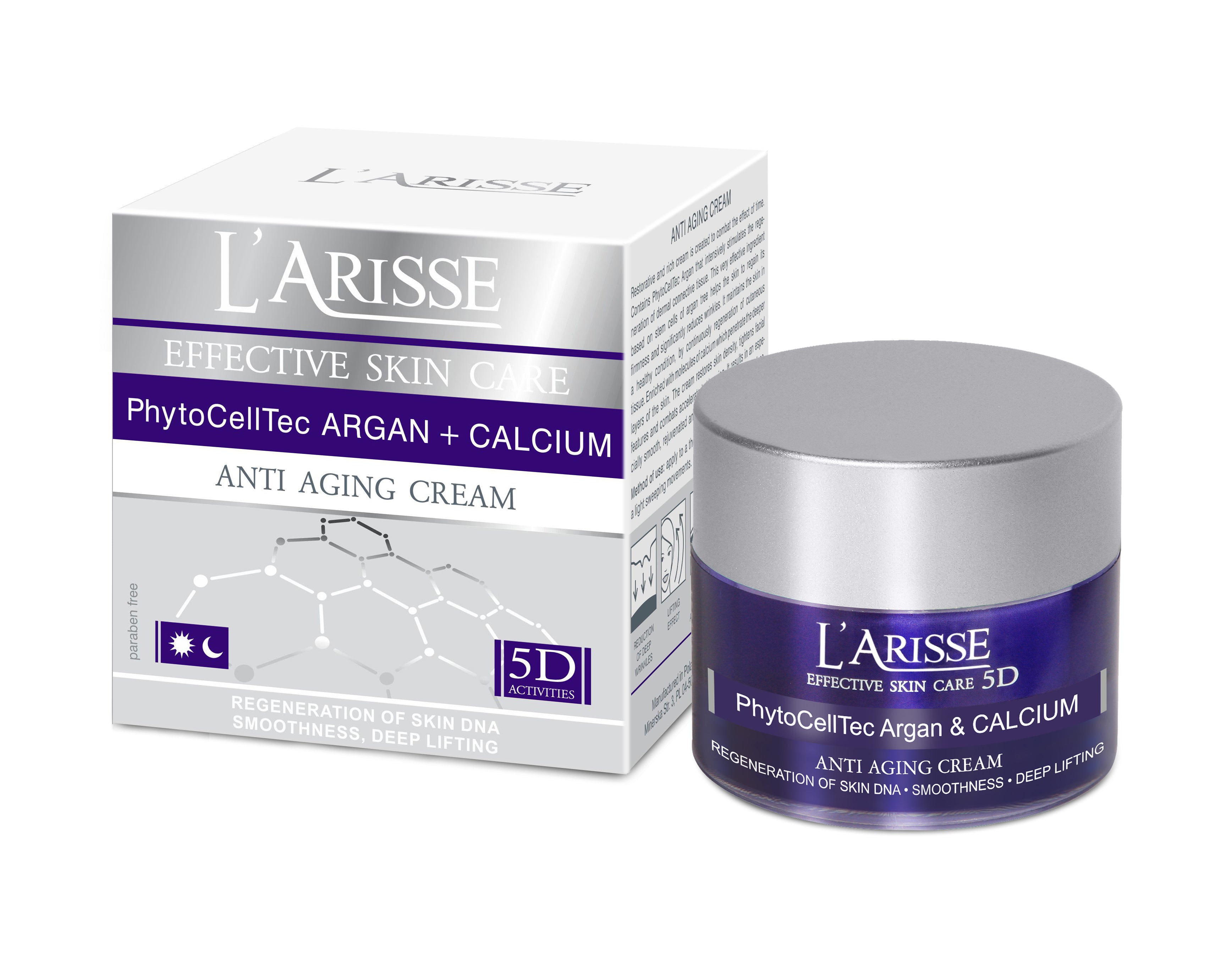 AVA L'ARISSE ANTI-AGING BŐRFIATALÍTÓ ARCKRÉM 75+ (50 ML)