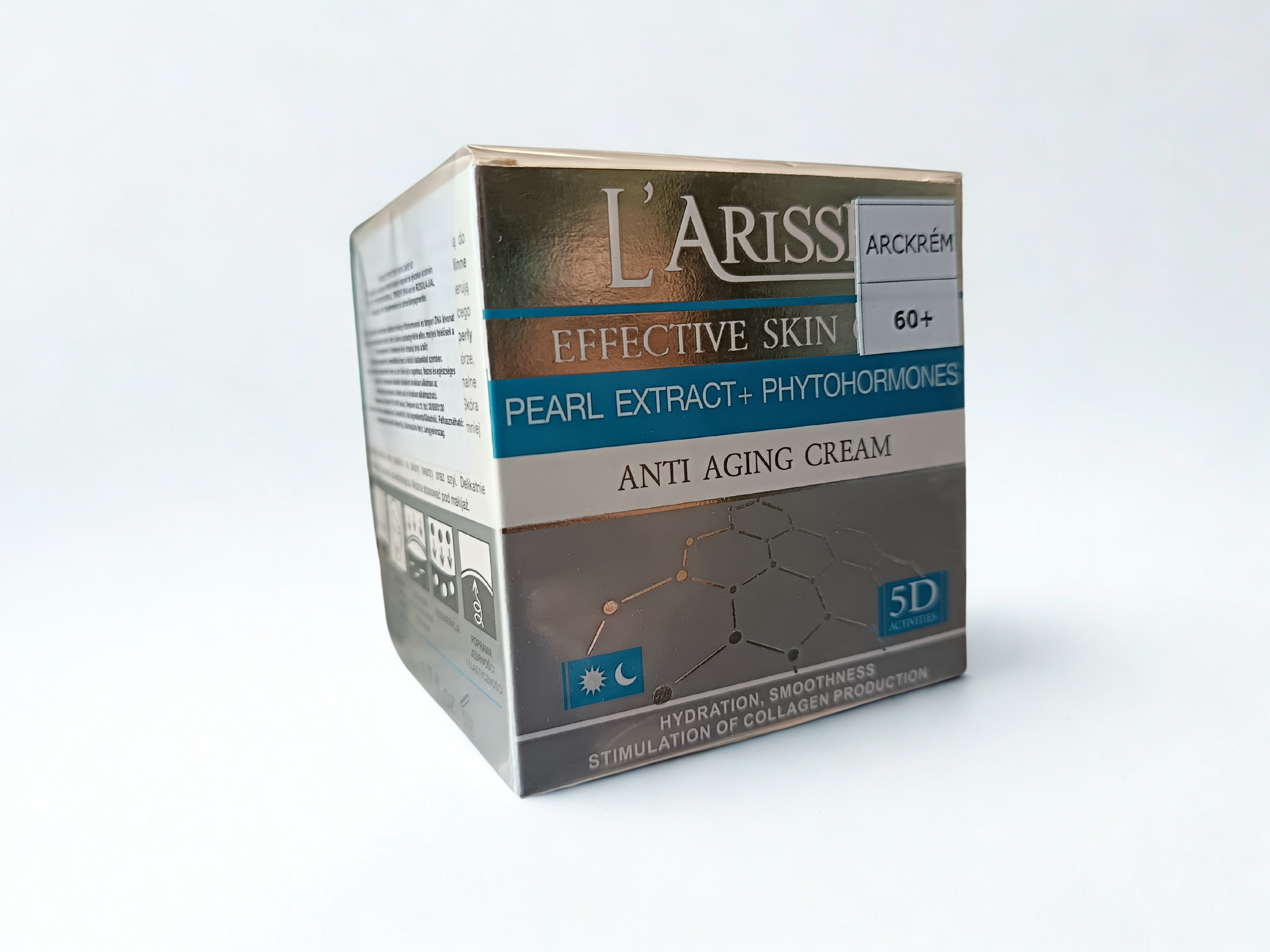 AVA L'ARISSE ANTI-AGING BŐRFIATALÍTÓ ARCKRÉM 60+ (50 ML)