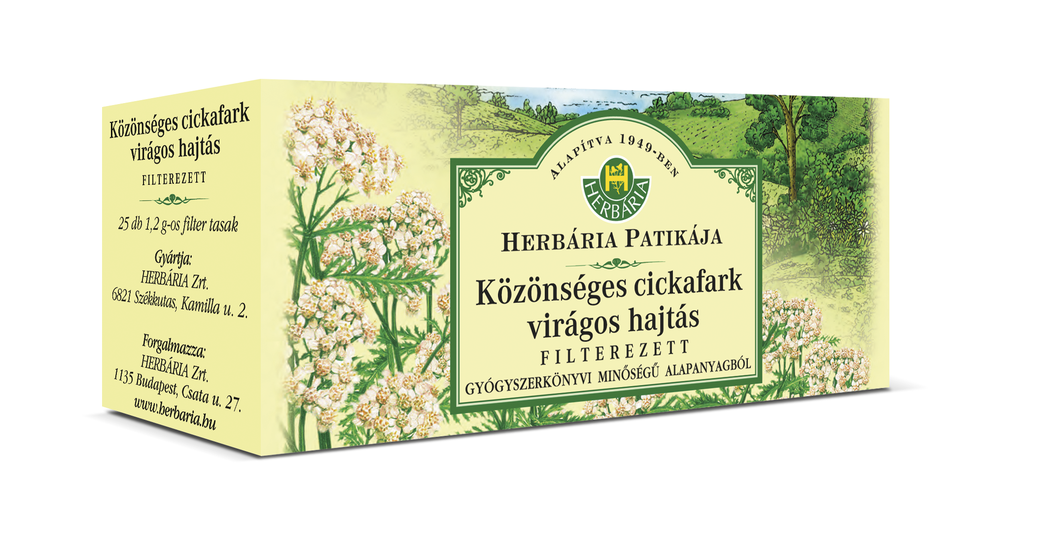 HERBÁRIA CICKAFARKFÜ TEA FILTERES ( 25 filter )