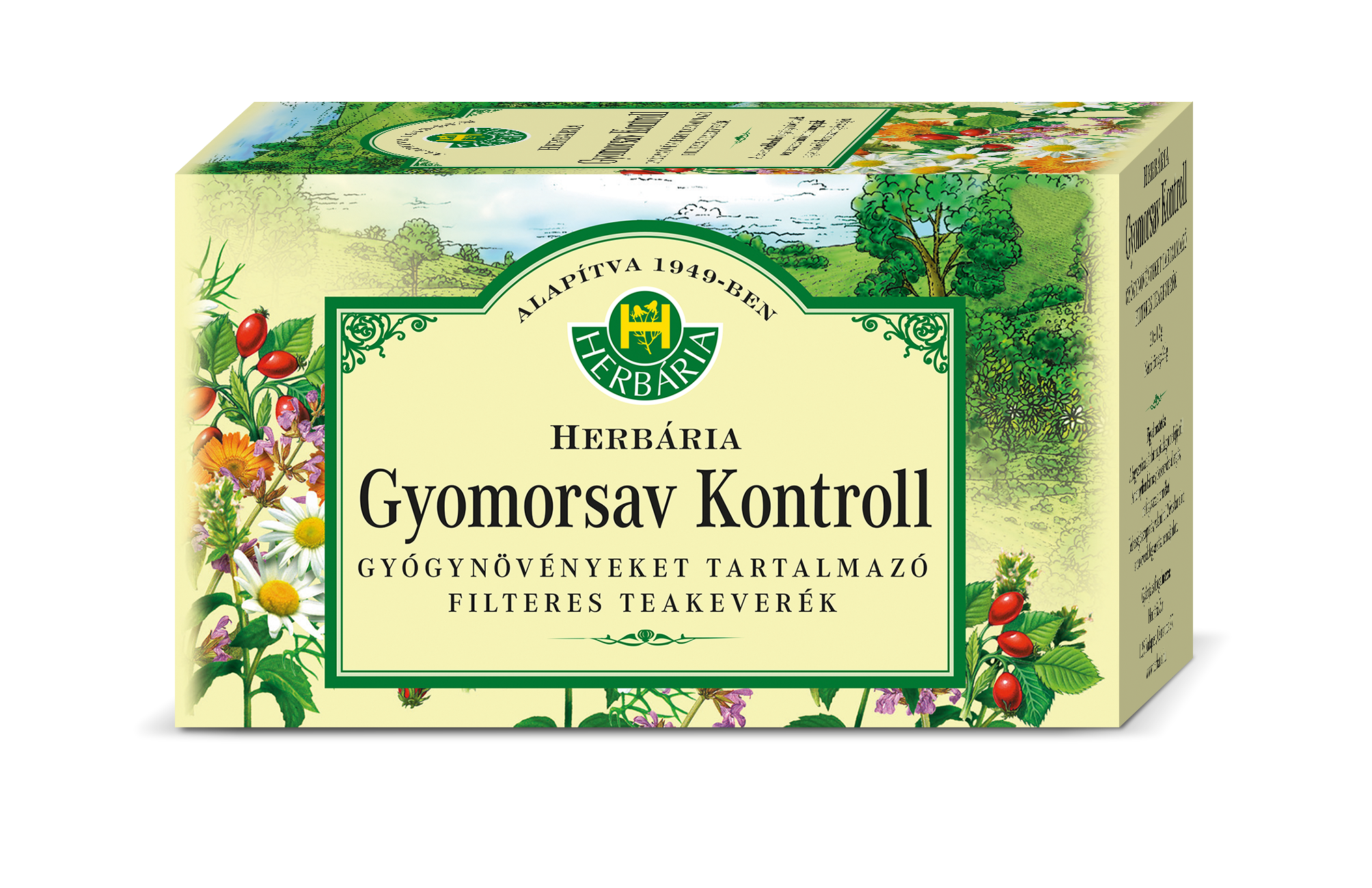 Herbária gyomorsav kontroll tea ( 20 filter )