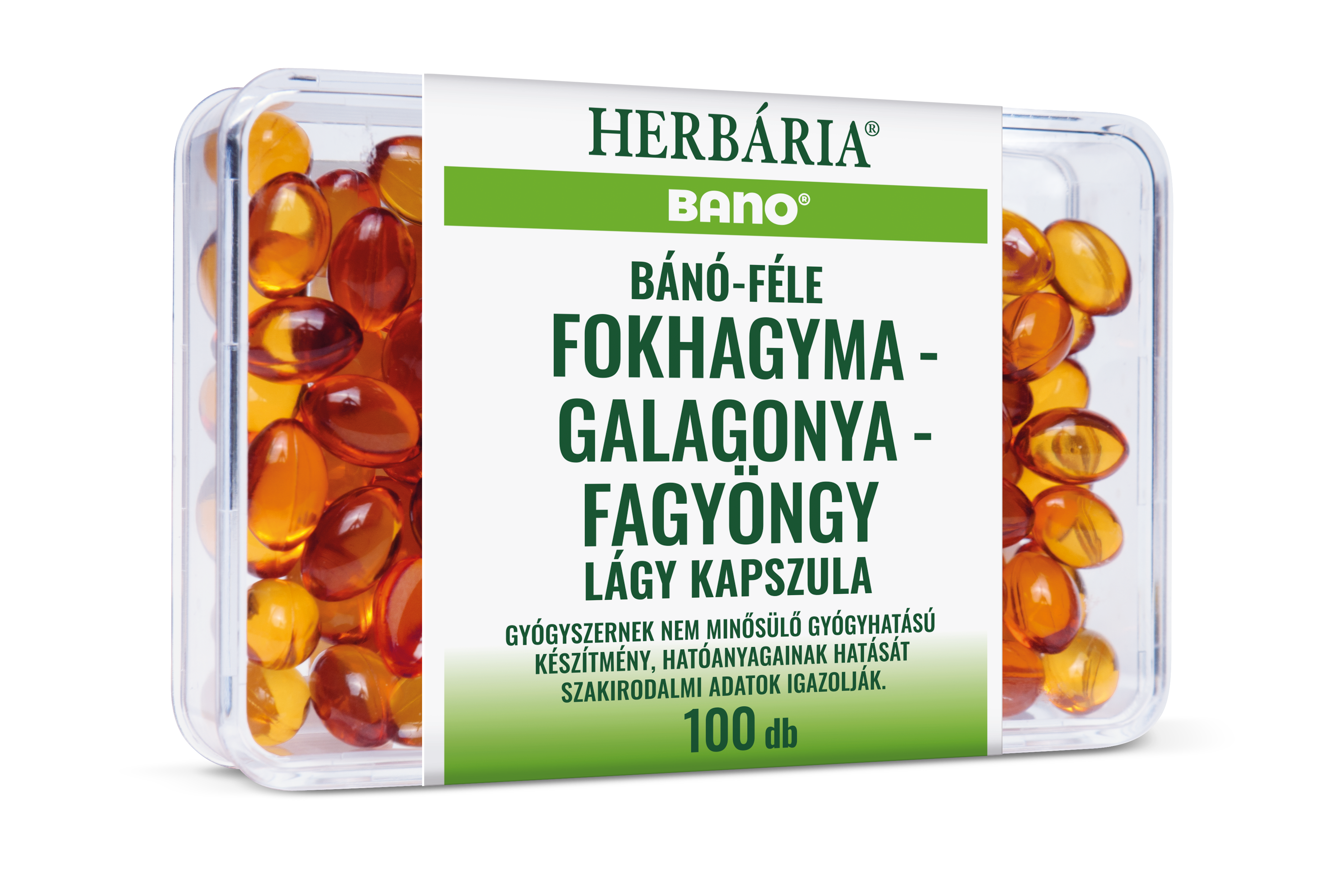 BÁNÓ FOKHAGYMA-GALAGONYA-FAGYÖNGY KAPSZ. ( 100 db )