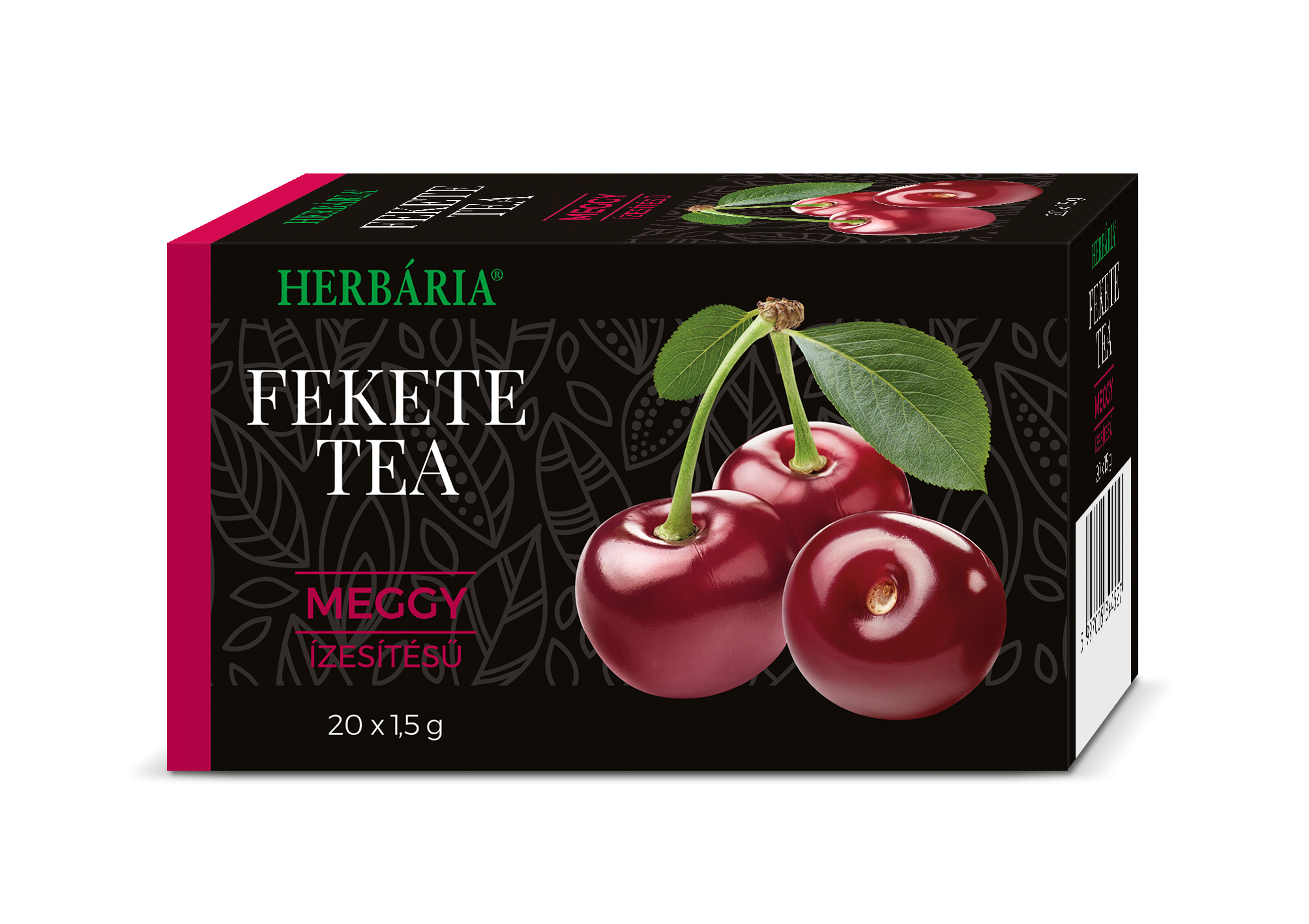 Herbária fekete tea meggy ( 20 filter )