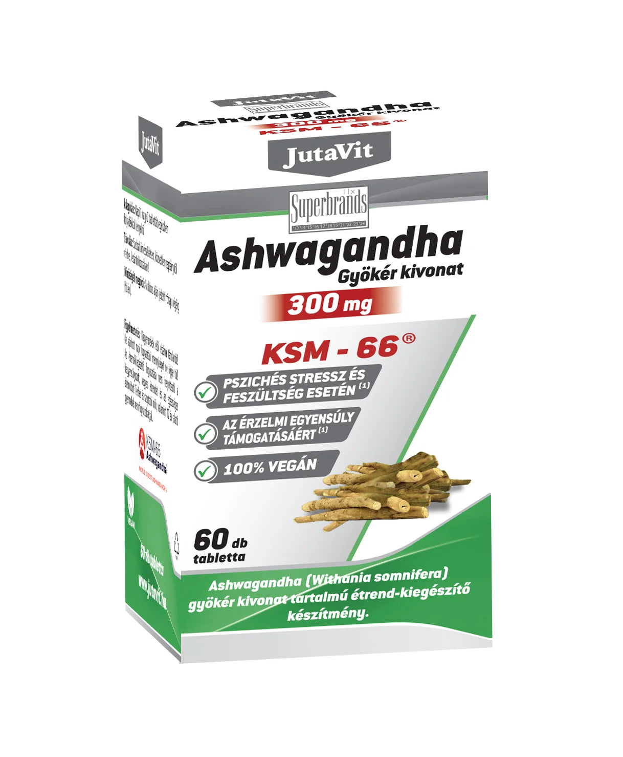 Jutavit Ashwagandha gyökér kivonat KSM - 66 tabletta ( 60db )