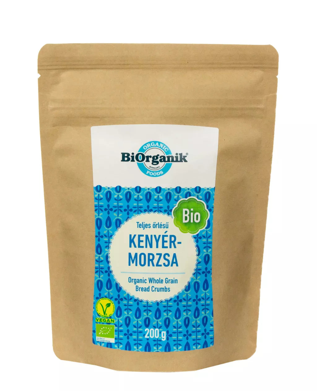 BIORGANIK BIO KENYÉRMORZSA TELJES ŐRLÉSŰ ( 200 g )