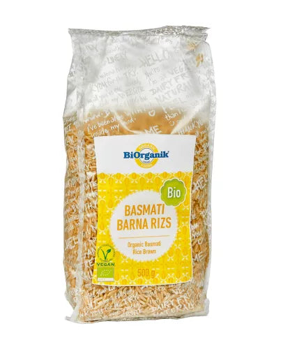 BIORGANIK BIO BASMATI BARNARIZS 500g
