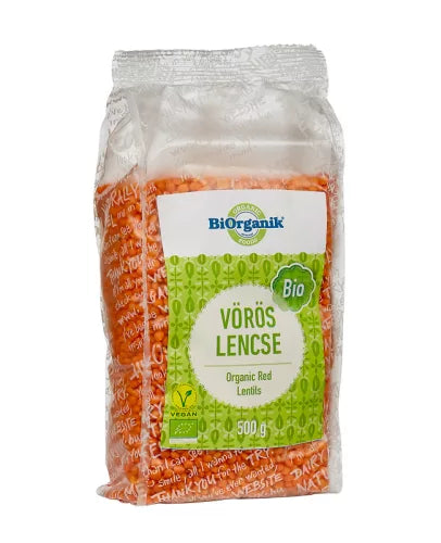 BIORGANIK BIO VÖRÖSLENCSE 500g