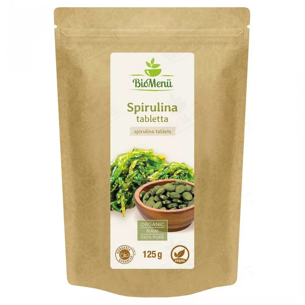 Bio Menü Bio Spirulina Tabletta 125 g