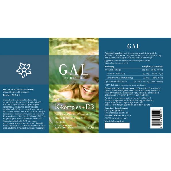 GAL K-komplex + D3 csepp 60adag
