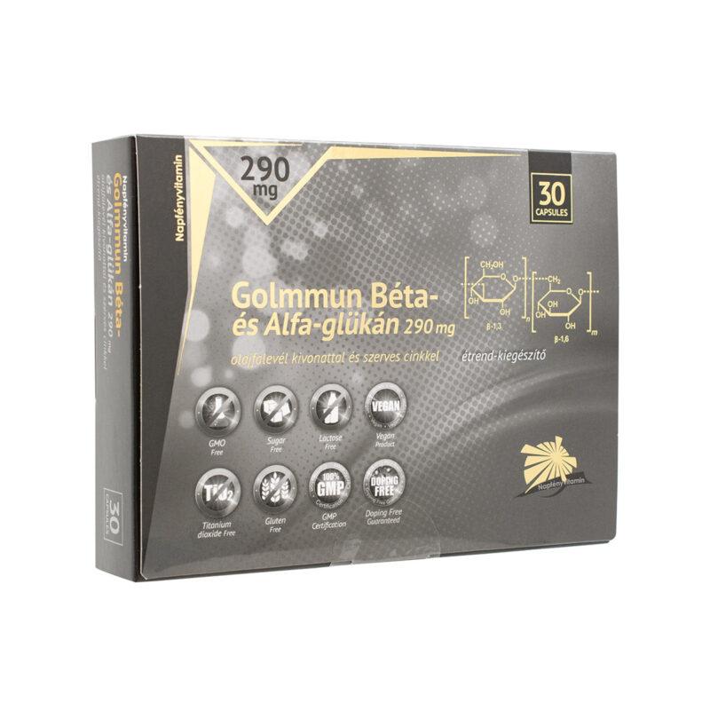 Napfényvitamin GoIMMUN Béta- és Alfa-glükán 290 mg 30db