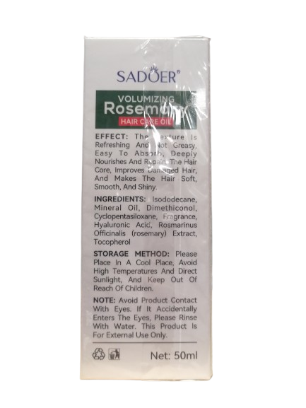 Sadoer Rozmaring olajos Hajápoló olaj ( 50ml )