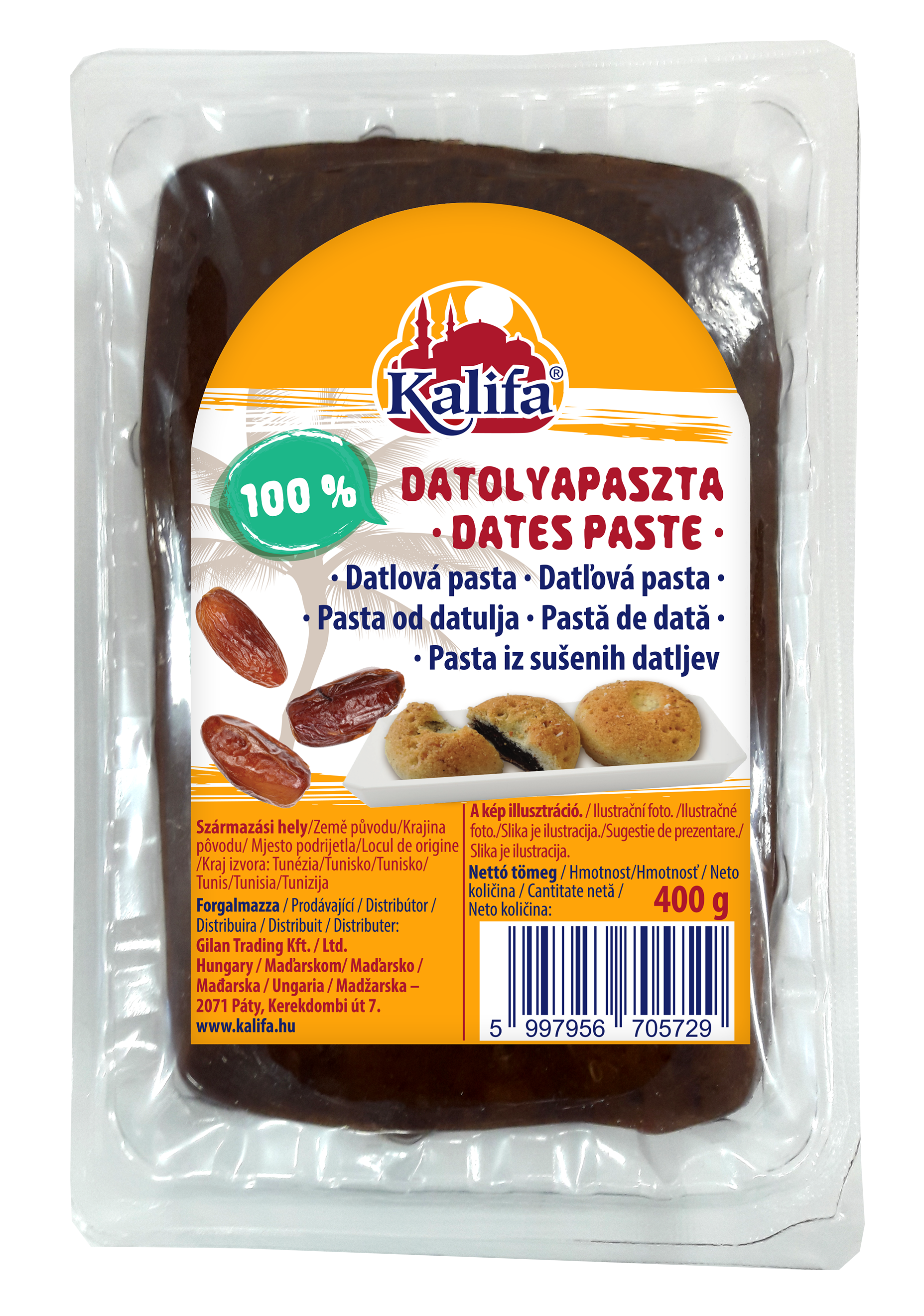 Kalifa Datolya Paszta 400g