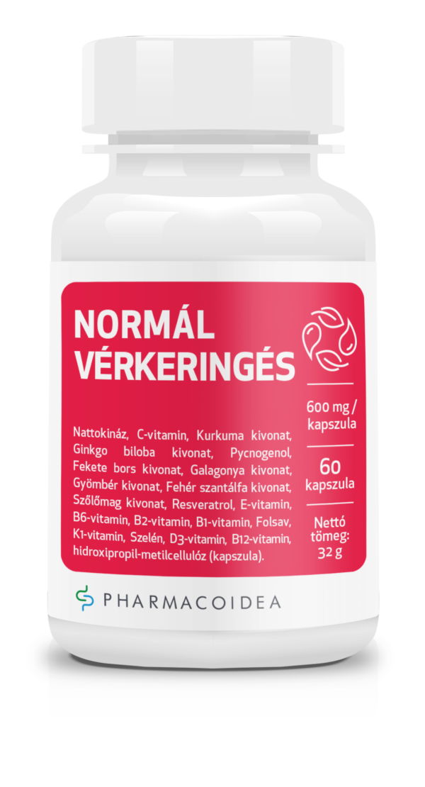 Pharmacoidea Normál Vérkeringés kapszula 60db