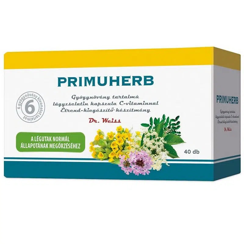 DR. WEISS PRIMUHERB KAPSZULA ( 40db )