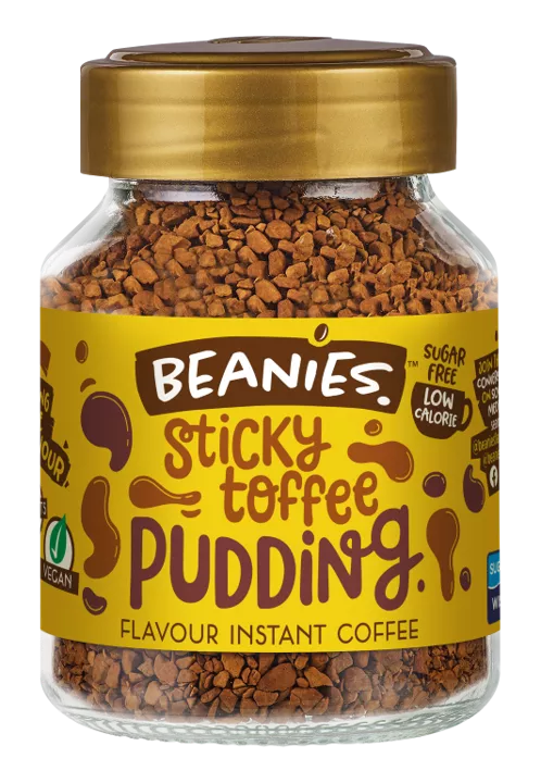 BEANIES INSTANT KÁVÉ STICKY TOFFE 50g