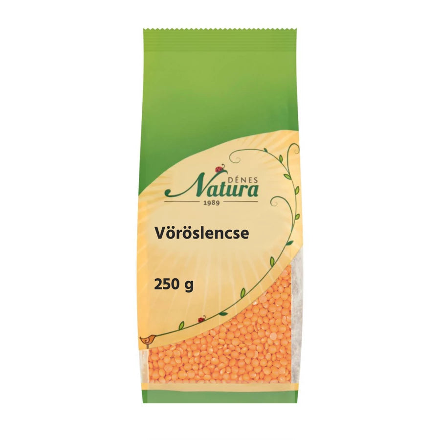 Natura Vöröslencse 250g