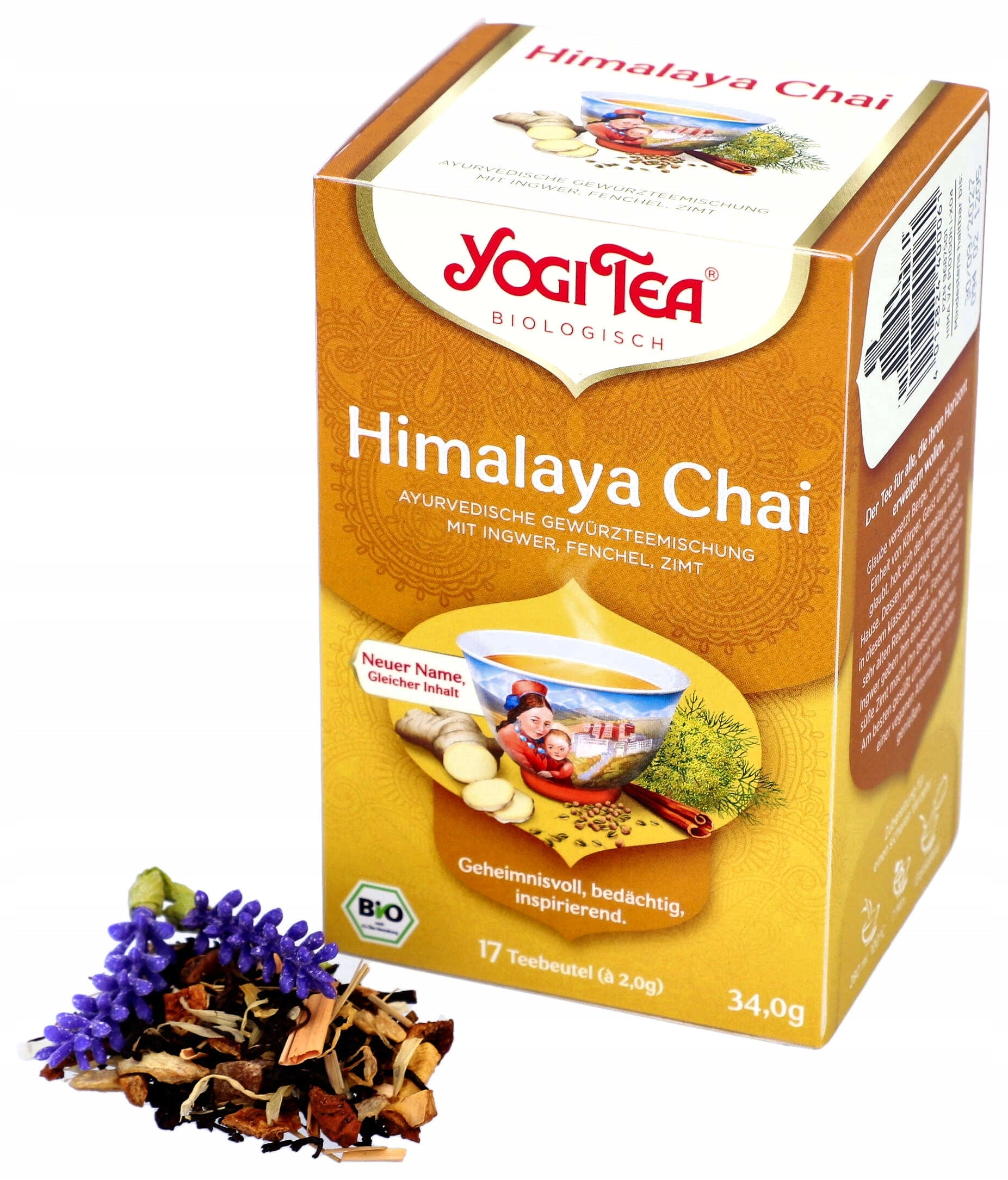 Yogi Bio Tea Himalaya Chai 17 filter