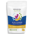 ORGANIQA Bio Acai-Banán Vegán Fehérje Mix 400g