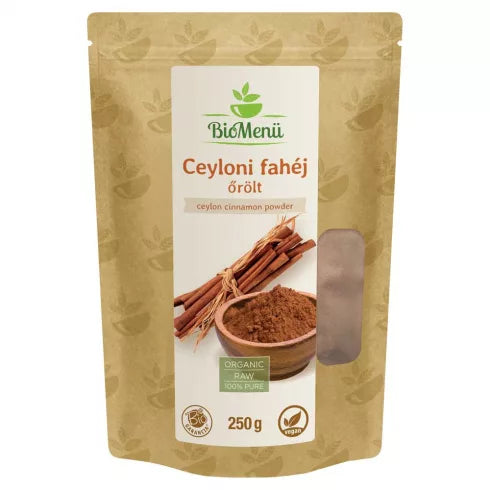 BioMenü Bio őrölt ceyloni Fahéj 250 g
