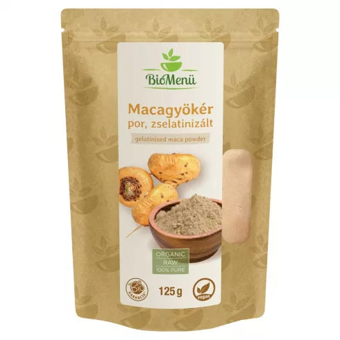 Bio Menü Bio Zselatinizált Maca-gyökér Por 125g