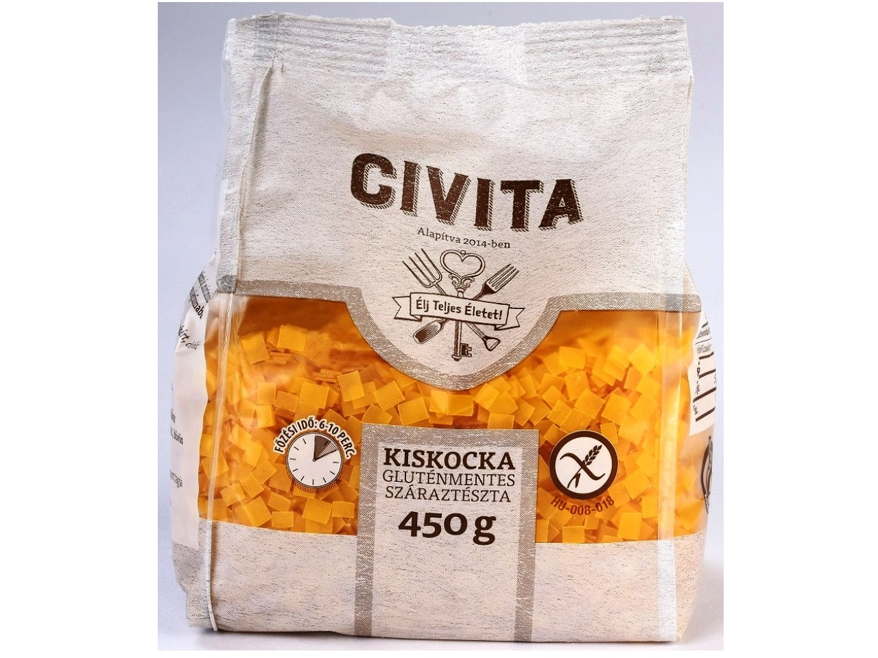 CIVITA TÉSZTA KISKOCKA ( 450g )