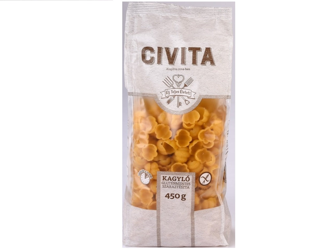 CIVITA TÉSZTA KAGYLÓ ( 450 g )