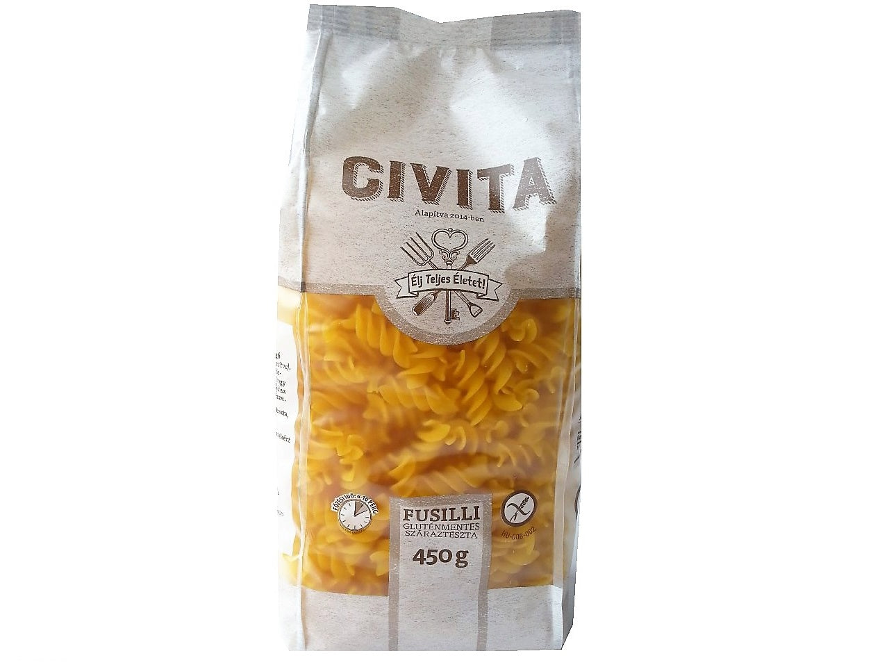 CIVITA TÉSZTA FUSILI ( 450 g )