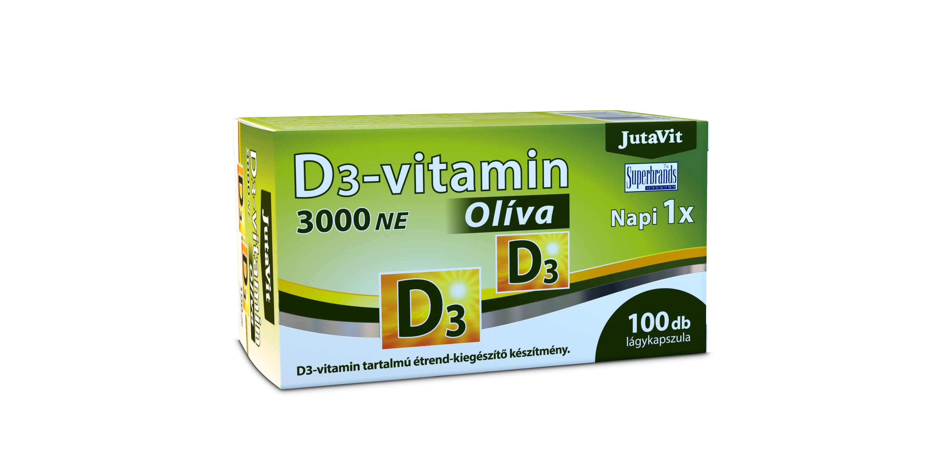 Jutavit D3-Vitamin 3000NE Olíva 100db