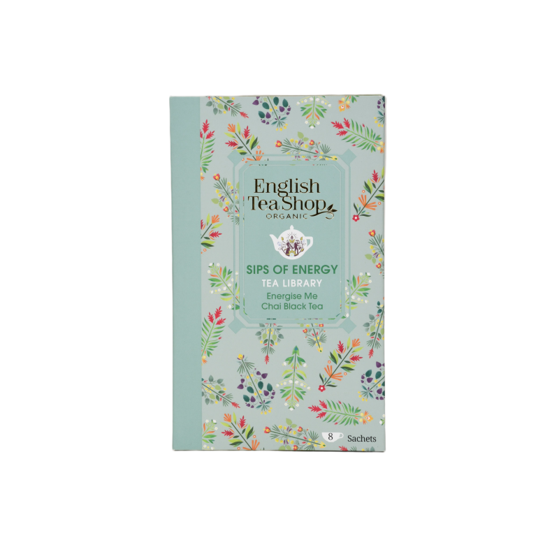Ets 8 bio Könyves kollekció Sips of Energy teaválogatás ( 8 filter )