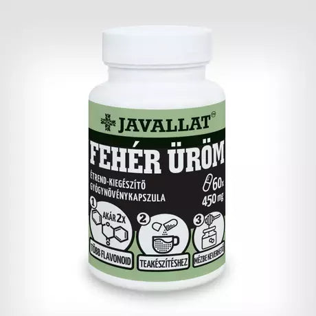 JAVALLAT FEHÉR ÜRÖM KAPSZULA 60db